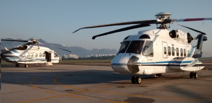 Omni recebe duas aeronaves dos modelos S-92 e S-76C++